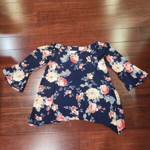 Off Shoulder Floral Top